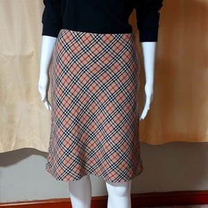 Plaid skirt by Paul Harris
